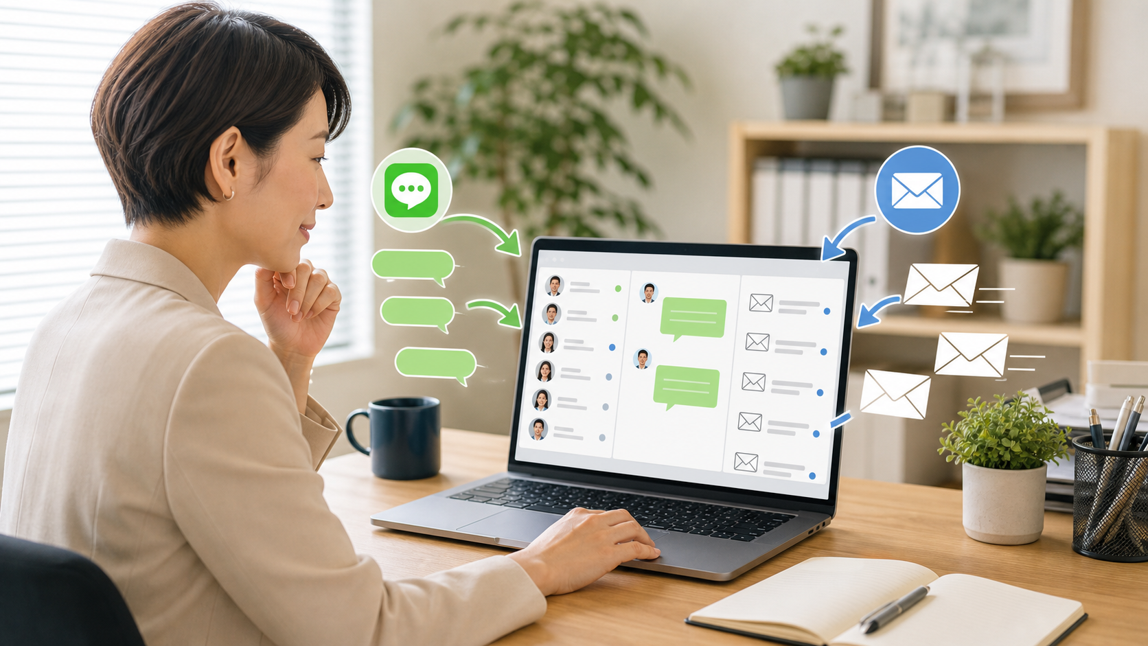 gifu line email follow up leads01