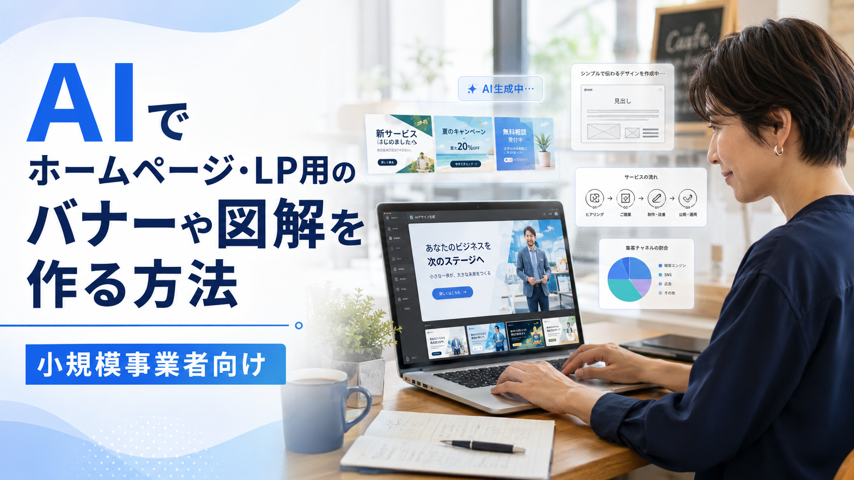 AIでホームページ・LP用のバナーや図解を作る方法｜岐阜の小規模事業者向け