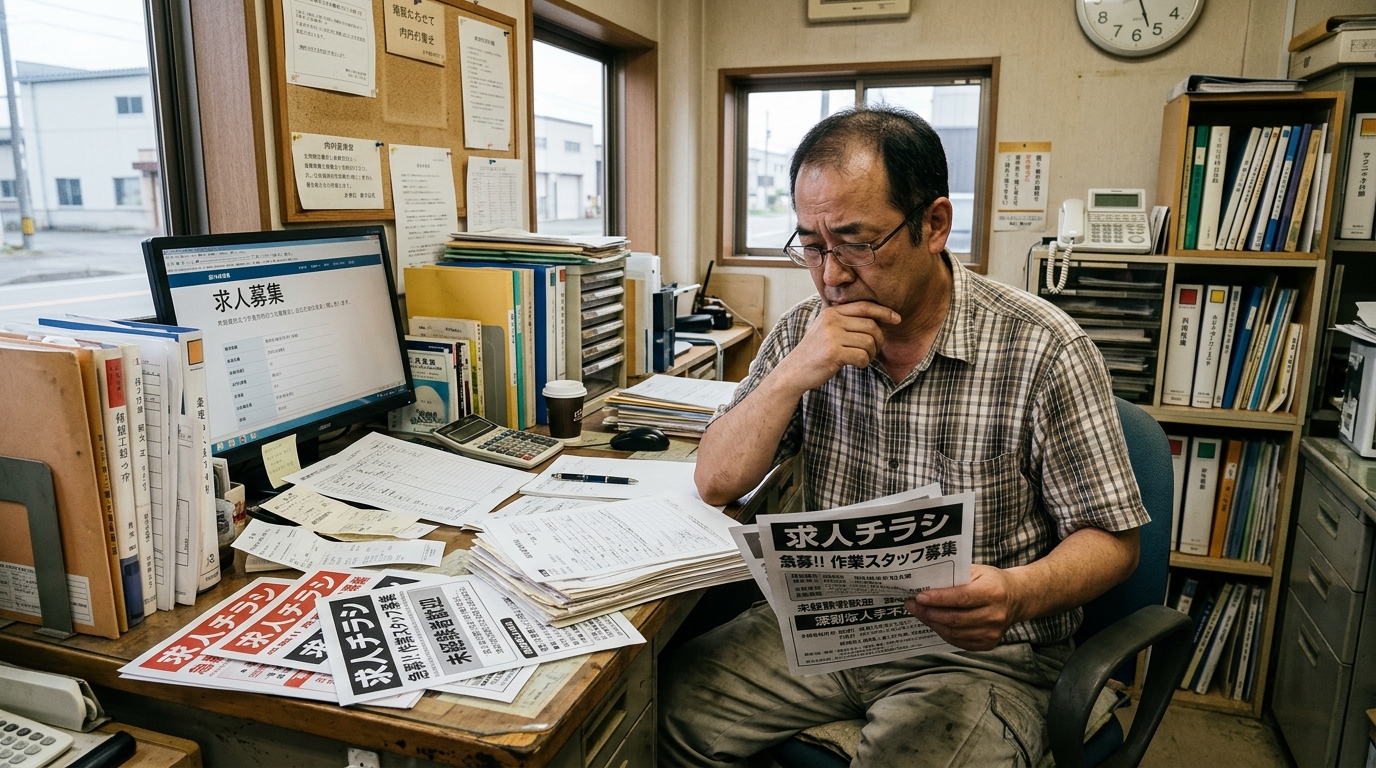 岐阜の中小企業が「人が採れない」と悩んだら、求人を出す前に見直すべき3つの手作業|採用費をかける前にAIと仕組みで業務を軽くする