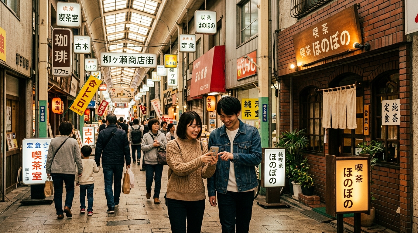 柳ケ瀬周辺の小さなお店がSNS発信を続けるコツ｜イベント頼みで終わらない投稿設計